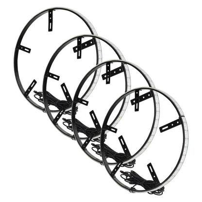 ORACLE Lighting LED Illuminated Wheel Rings 16.5in PLASMA ColorSHIFT w/BC2 Bluetooth Controller - B2B Diesel & Gas Service