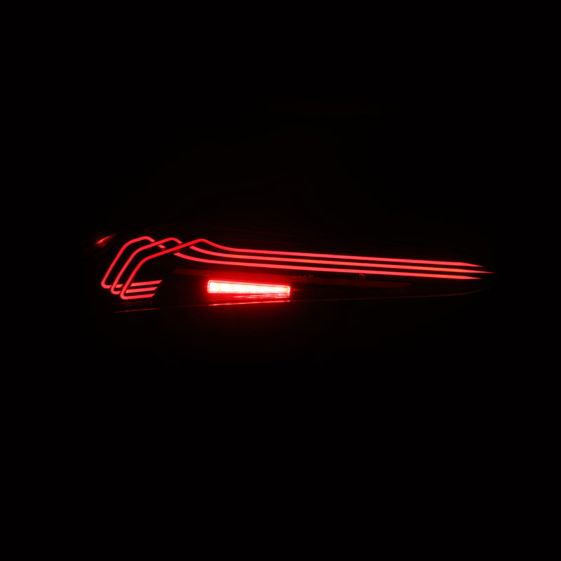 AlphaRex 20-24 Toyota Supra LUXX-Series Laser Style LED Tail Lights Black - B2B Diesel & Gas Service