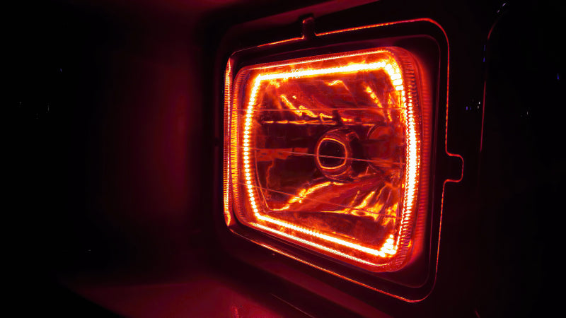 Oracle Pre-Installed Lights 7x6 IN. Sealed Beam - ColorSHIFT Halo - B2B Diesel & Gas Service