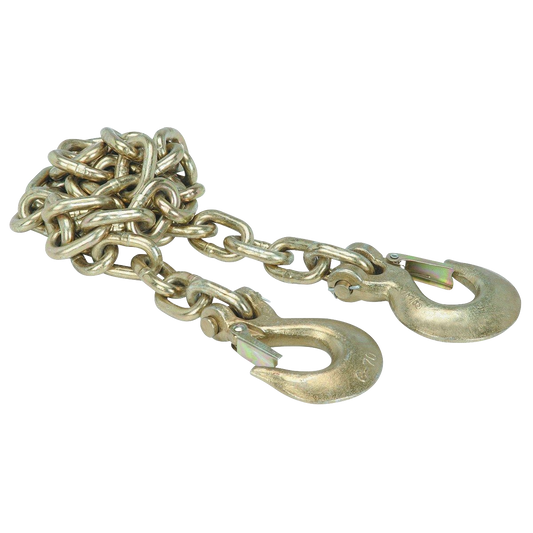 EXECUTIVE 5th to Gooseneck Safety Chain 3/8 x 84" 2 Safety Slip Hooks Grade 70 GH-70684 - B2B Diesel and Gas Service