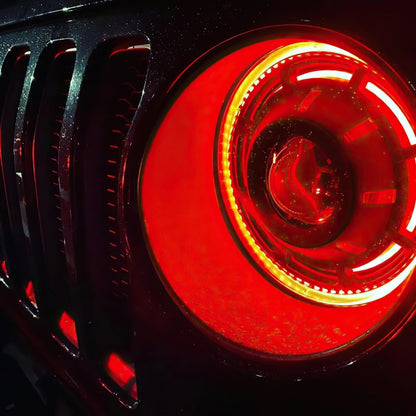 Oracle Oculus Bi-LED Projector Headlights for Jeep JL/Gladiator JT - w/ BC1 Controller - B2B Diesel & Gas Service