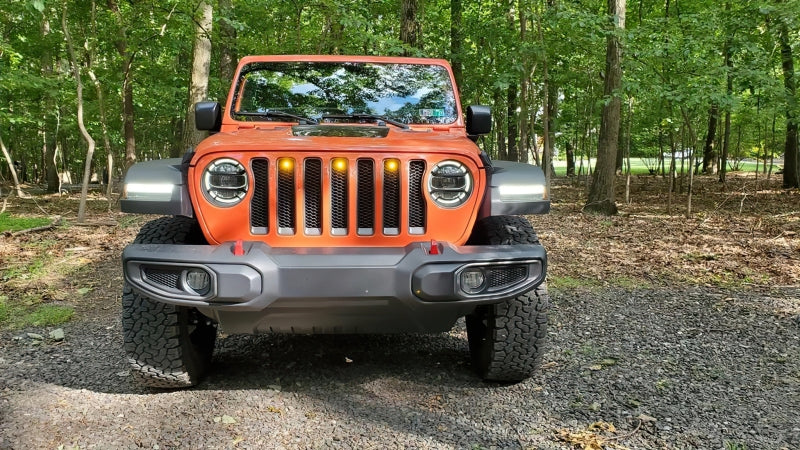 Oracle Pre-Runner Style LED Grille Kit for Jeep Gladiator JT - Amber - B2B Diesel & Gas Service