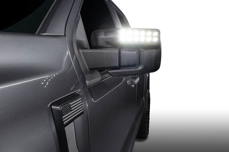 Oracle 21-25 Ford F150 LED Off-Road Side Mirror Ditch Lights - White LED - B2B Diesel & Gas Service