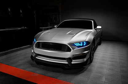 Oracle Lighting 18-23 Ford Mustang Dynamic ColorSHIFT LED Headlights - Black Series - B2B Diesel & Gas Service