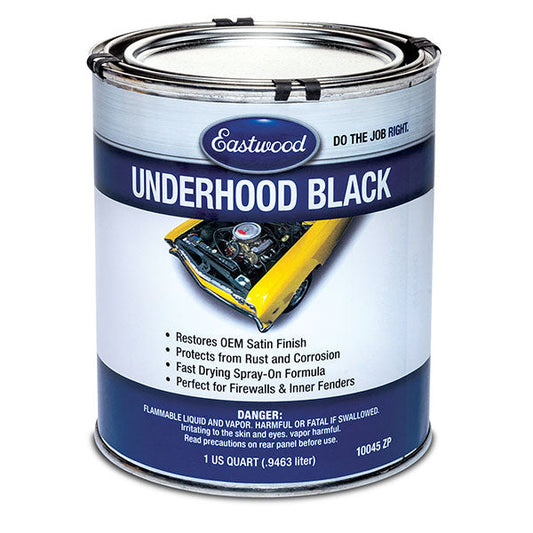Underhood Paint Black Quart Can - 10045ZP 