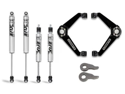Cognito 01-13 Chevy/GMC Silv/Sierra 2500/3500 HD 2WD/4WD 3in Perf Leveling Kit w/ Fox PS 2.0 IFP - B2B Diesel & Gas Service