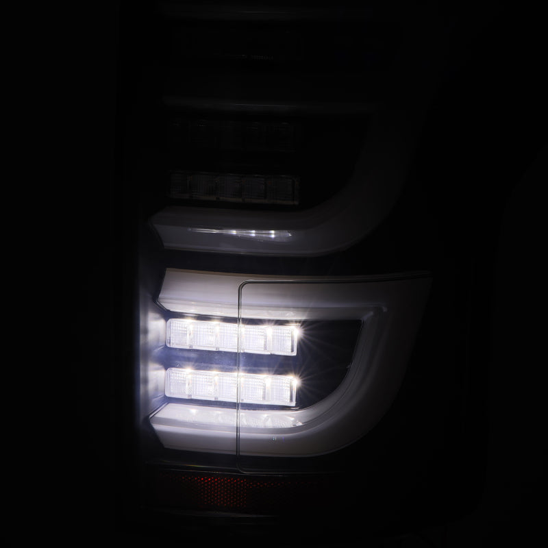 AlphaRex 15-20 Ford F150 Luxx-Series LED Tail Lights Alpha-Black - B2B Diesel & Gas Service