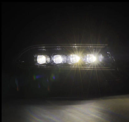 AlphaRex 15-23 Dodge Charger NOVA-Series LED Proj Headlights Blk w/Activtn Light & Seq.Sig / SB DRL - B2B Diesel & Gas Service