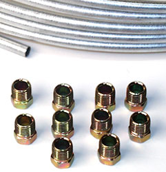 Fuel/Trans LineTubing 25FT 5/16IN w/10 OE Fittings 