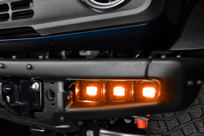 Oracle High 21-22 Ford Bronco Triple LED Fog Light kit for Steel Bumper - B2B Diesel & Gas Service