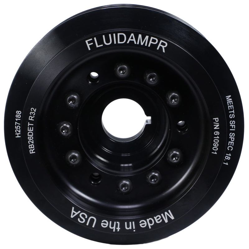 Fluidampr Nissan RB26DET Phase-1 BNR32 GT-R Steel Internally Balanced Damper - B2B Diesel & Gas Service