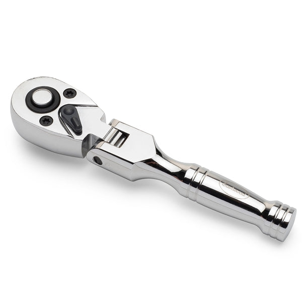 Eastwood 1/4 Inch Drive Stubby Flex Head Ratchet 