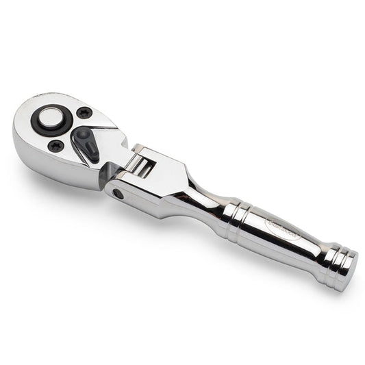 Eastwood 1/4 Inch Drive Stubby Flex Head Ratchet 