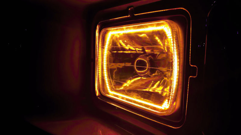 Oracle Pre-Installed Lights 7x6 IN. Sealed Beam - ColorSHIFT Halo - B2B Diesel & Gas Service