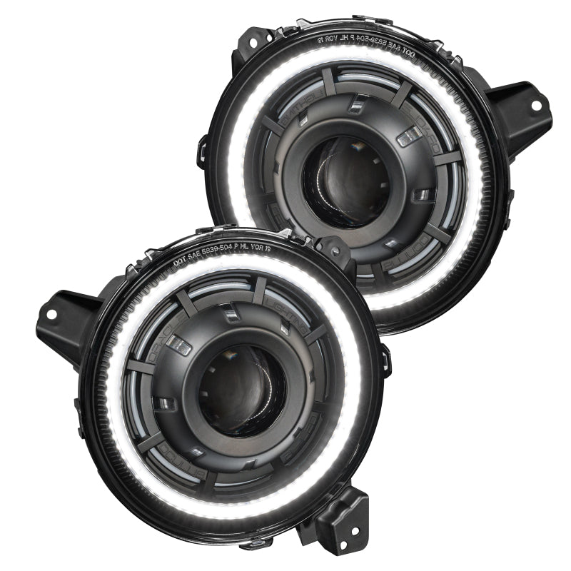 Oracle Oculus Bi-LED Projector Headlights for Jeep JL/Gladiator JT - w/ Simple Controller - B2B Diesel & Gas Service