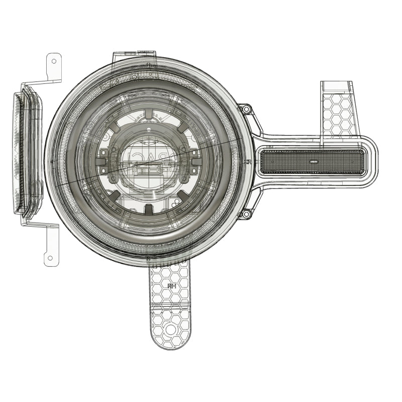Oracle 2021+ Ford Bronco Oculus BI-LED Projector Headlights - B2B Diesel & Gas Service