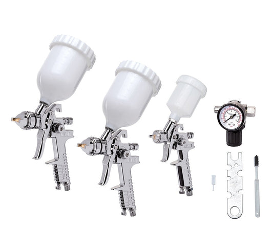 Rockwood® 10 Piece HVLP Paint Gun Set 