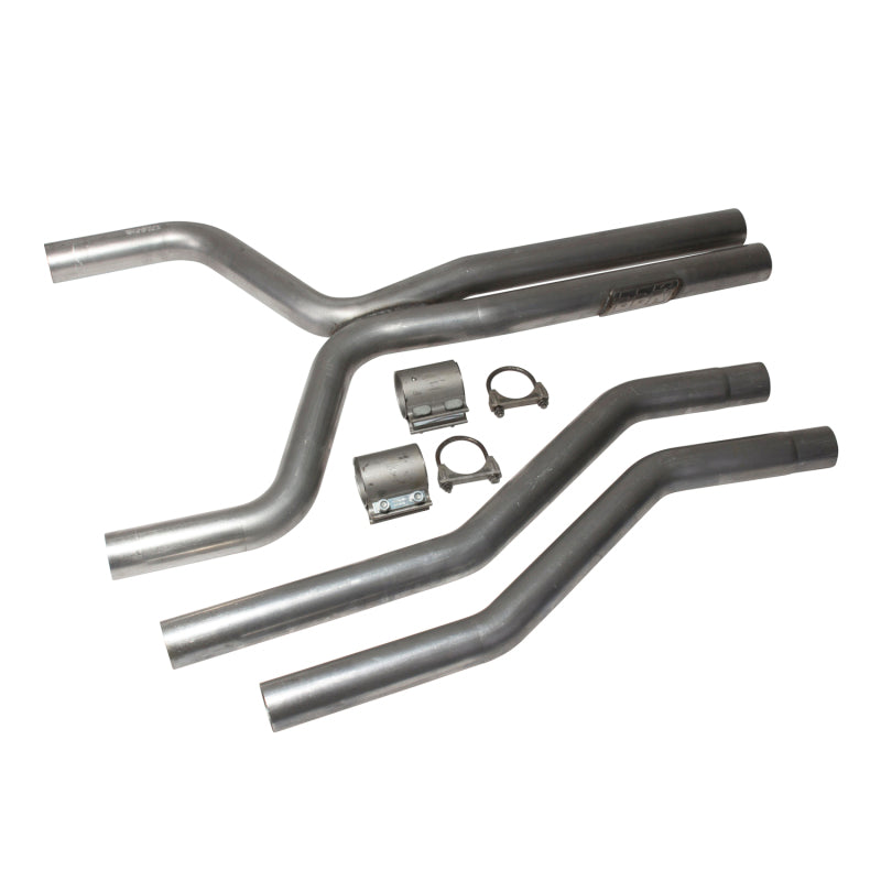 BBK 10-11 Camaro V6 High Flow After Cat X Pipe - 2-1/2 - B2B Diesel & Gas Service