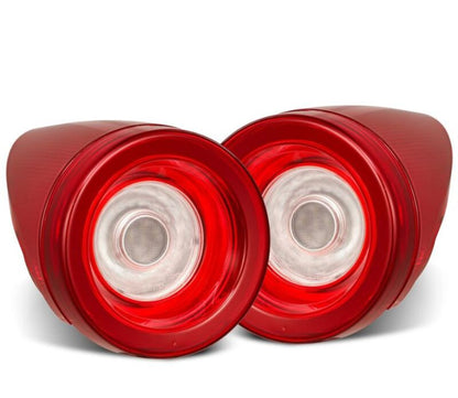 AlphaRex 10-15 Ferrari 458 NOVA-Series Prismatic LED Tail Lights Red Clear - B2B Diesel & Gas Service
