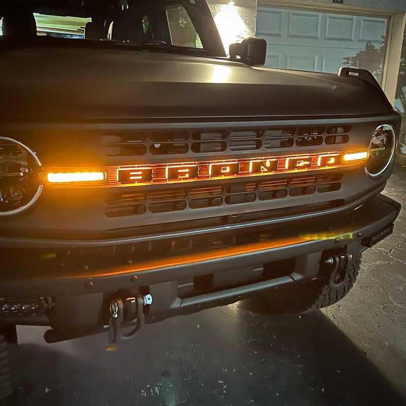 ORACLE Lighting Universal Illuminated LED Letter Badges - Matte Blk Surface Finish - B - B2B Diesel & Gas Service