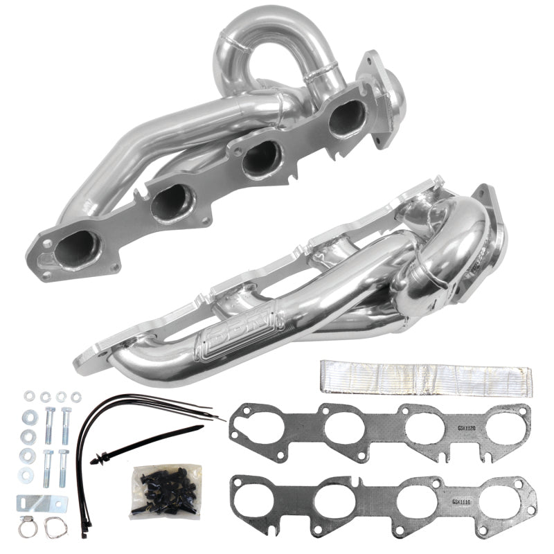 BBK 09-18 Dodge Ram 5.7L Hemi Shorty Tuned Length Exhaust Headers - 1-3/4 Silver Ceramic - B2B Diesel & Gas Service