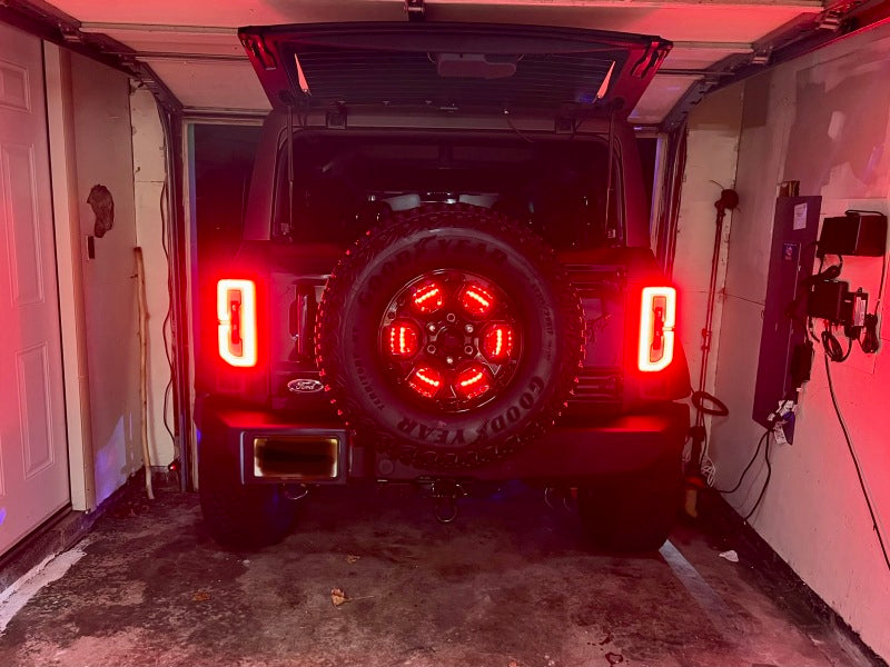 Oracle LED Illuminated Wheel Ring 3rd Brake Light - Red - B2B Diesel & Gas Service