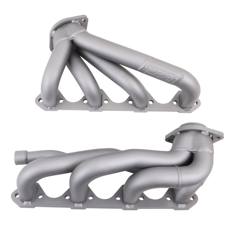 BBK 87-95 Ford F150 Truck 5.8 351 Shorty Unequal Length Exhaust Headers - 1-5/8 Titanium Ceramic - B2B Diesel & Gas Service