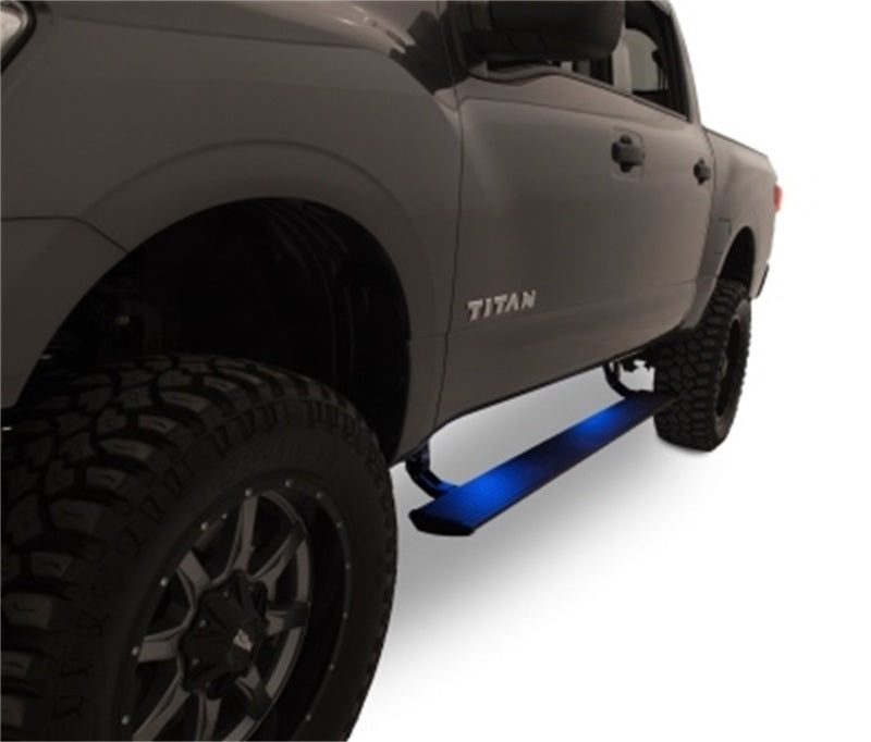 AMP Research 16-18 Nissan Titan All Cabs PowerStep - Black - B2B Diesel & Gas Service