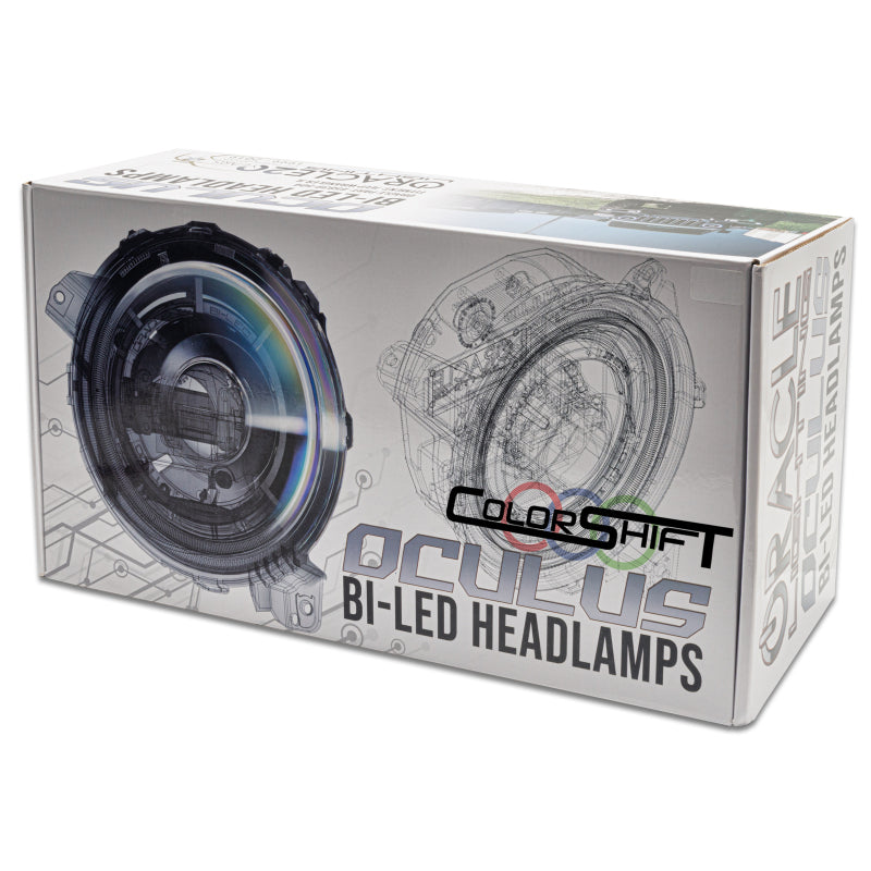 Oracle Oculus Bi-LED Projector Headlights for Jeep JL/Gladiator JT - w/ Simple Controller - B2B Diesel & Gas Service
