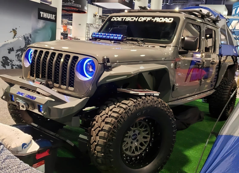 Oracle Oculus Bi-LED Projector Headlights for Jeep JL/Gladiator JT - w/ BC1 Controller - B2B Diesel & Gas Service