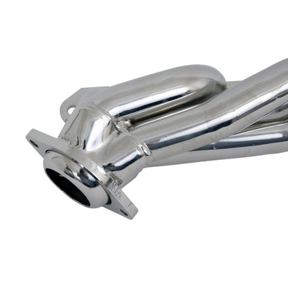 BBK 87-95 Ford F150 Truck 5.0 302 Shorty Unequal Length Exhaust Headers - 1-5/8 Silver Ceramic - B2B Diesel & Gas Service