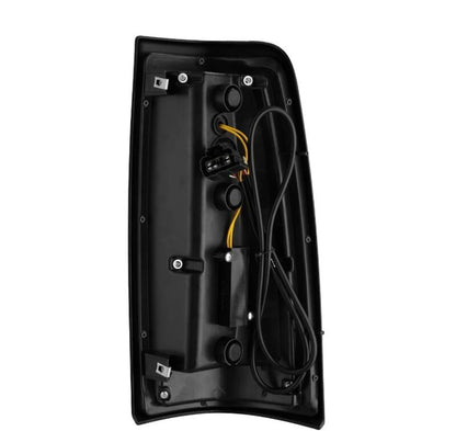 AlphaRex 99-06 Chevrolet Silverado/99-06 GMC Sierra LUXX-Series LED Tail Lights - Black - B2B Diesel & Gas Service