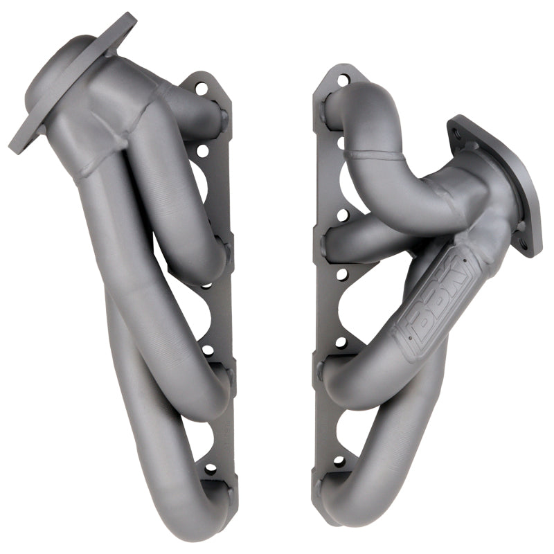 BBK 87-95 Ford F150 Truck 5.0 302 Shorty Unequal Length Exhaust Headers - 1-5/8 Titanium Ceramic - B2B Diesel & Gas Service