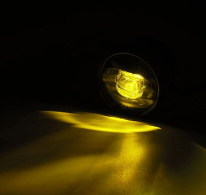 AlphaRex Universal Chrysler/Dodge/Hummer/Jeep DoubleTap Dual Color LED Proj Fog Lights - White/Amber - B2B Diesel & Gas Service