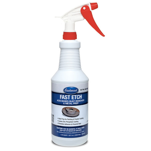 Eastwood Fast Etch Rust Remover with pump 32 oz - B2B Diesel & Gas Service