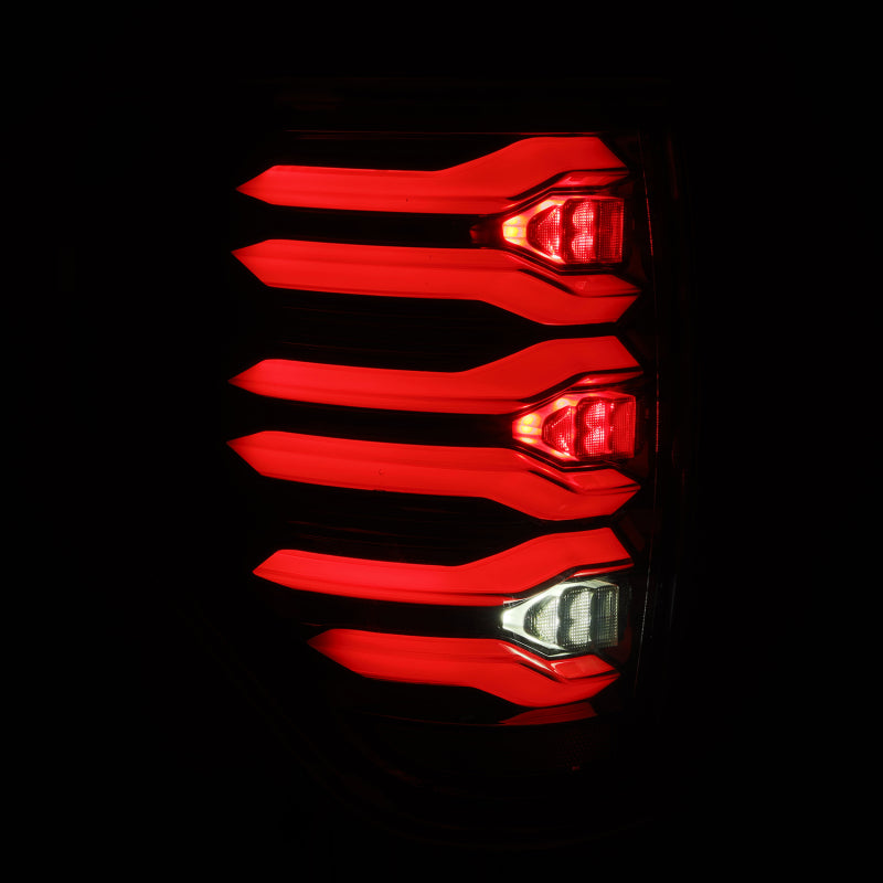 AlphaRex 09-14 Ford F150 LUXX LED Taillights - AlphaBlack Housing - B2B Diesel & Gas Service