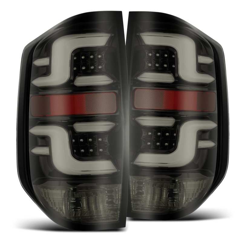 AlphaRex 14-20 Toyota Tundra PRO-Series LED Tail Lights Jet Black - B2B Diesel & Gas Service