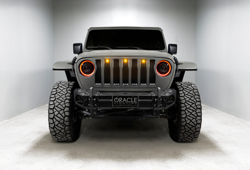 Oracle Oculus Bi-LED Projector Headlights for Jeep JL/Gladiator JT - w/ BC1 Controller - B2B Diesel & Gas Service