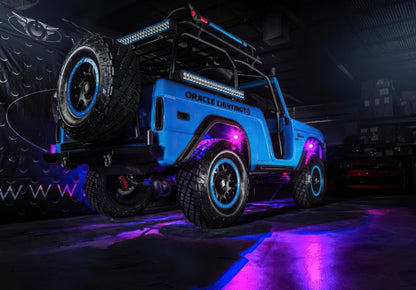 Oracle Bluetooth + RF Underbody Rock Light Kit - 4 PCS - ColorSHIFT - B2B Diesel & Gas Service