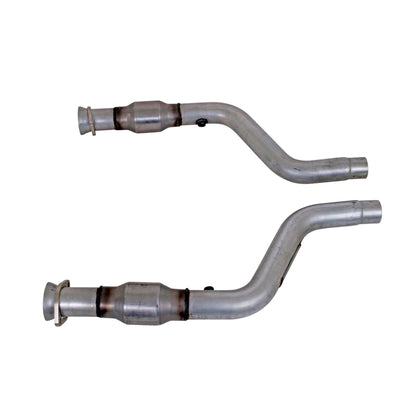 BBK 05-15 Dodge Challenger Charger Short Mid X Pipe w/Catalytic Converters 2-3/4 For LT Headers - B2B Diesel & Gas Service