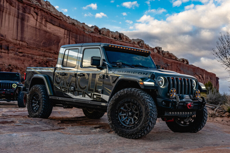 Oracle Jeep Wrangler JL/Gladiator JT Integrated Windshield LED Light Bar System - B2B Diesel & Gas Service