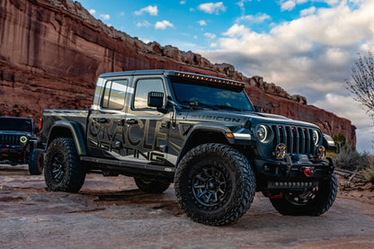 Oracle Jeep Wrangler JL/Gladiator JT Integrated Windshield LED Light Bar System - B2B Diesel & Gas Service