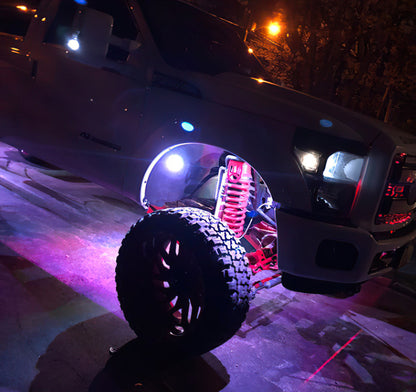 Oracle Bluetooth + RF Underbody Rock Light Kit - 4 PCS - ColorSHIFT - B2B Diesel & Gas Service