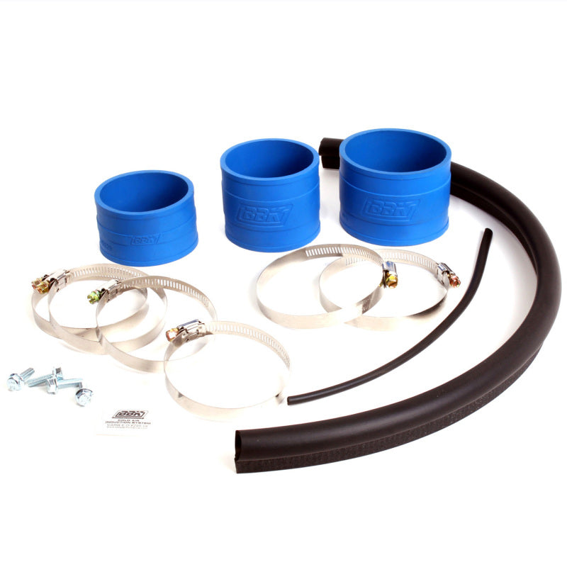 BBK 86-93 Mustang 5.0 Cold Air Intake Kit - Fenderwell Style - Chrome Finish - B2B Diesel & Gas Service
