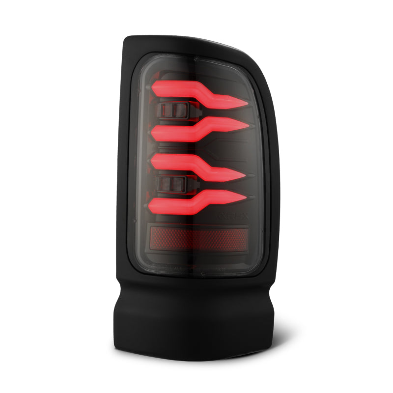 AlphaRex 94-01 Dodge Ram 1500/2500/3500 LUXX-Series LED Tail Lights - Alpha-Black - B2B Diesel & Gas Service