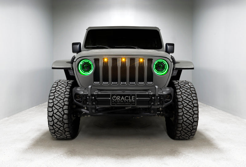 Oracle Oculus Bi-LED Projector Headlights for Jeep JL/Gladiator JT - w/ BC1 Controller - B2B Diesel & Gas Service