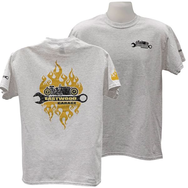 Eastwood Garage Gray T-Shirt Medium 