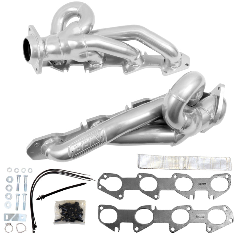 BBK 19-23 Dodge Ram 1500 5.7L (Ex. MegaCab) Shorty Tuned Exhaust Headers - 1-3/4in Silver Ceramic - B2B Diesel & Gas Service