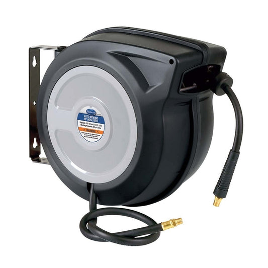 Eastwood 50ft Retractable Air Hose Reel with Hybrid Flex Polymer Hose 
