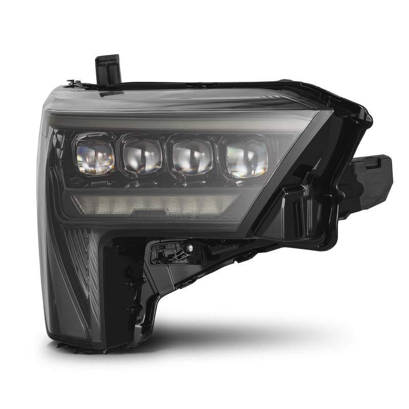 AlphaRex 22-23 Toyota Tundra NOVA-Series Headlights Alpha-Blk w/White DRL - Req 810029 OR 810030 - B2B Diesel & Gas Service